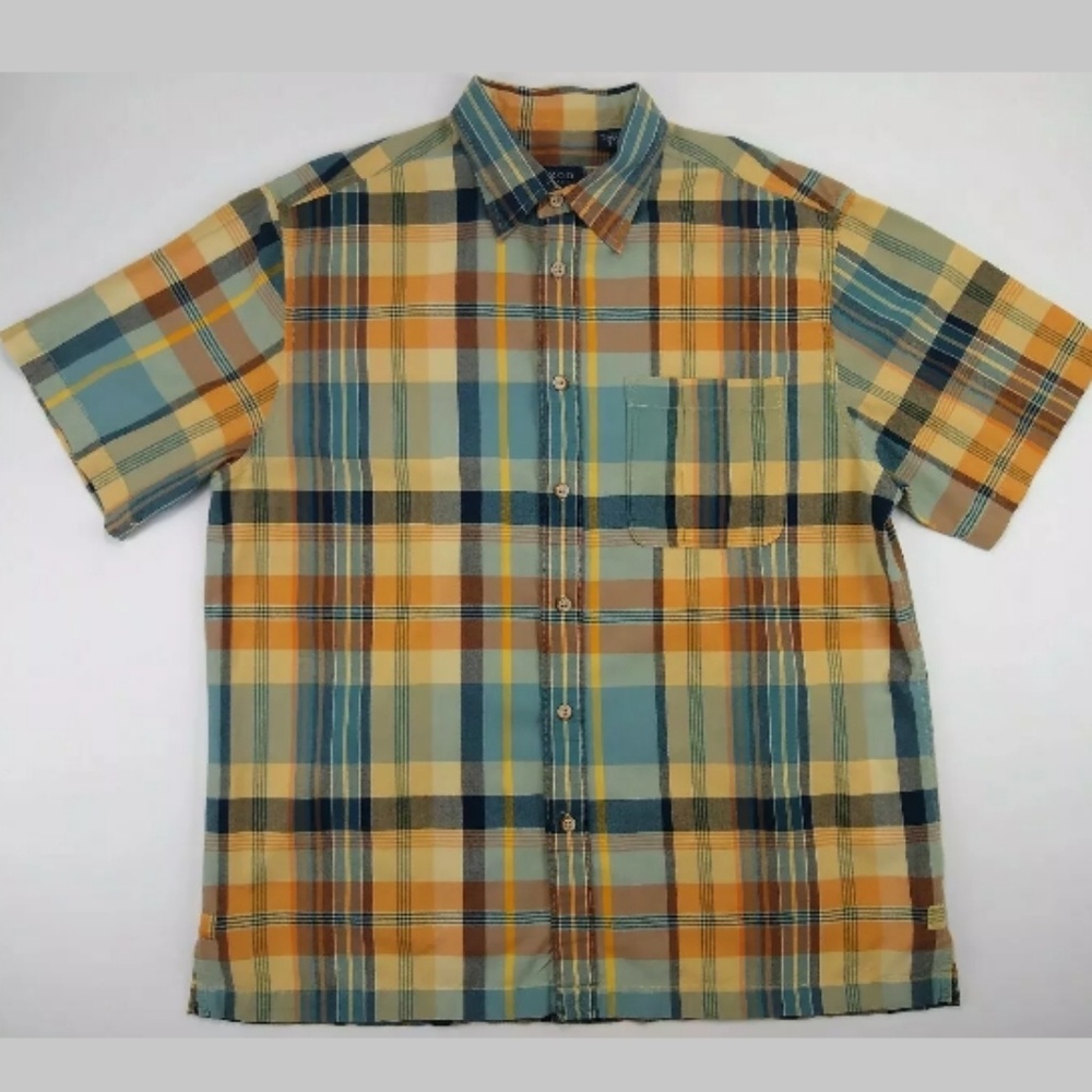 🔥🔥🔥 IZOD Mens Large Short Sleeve Button Up
